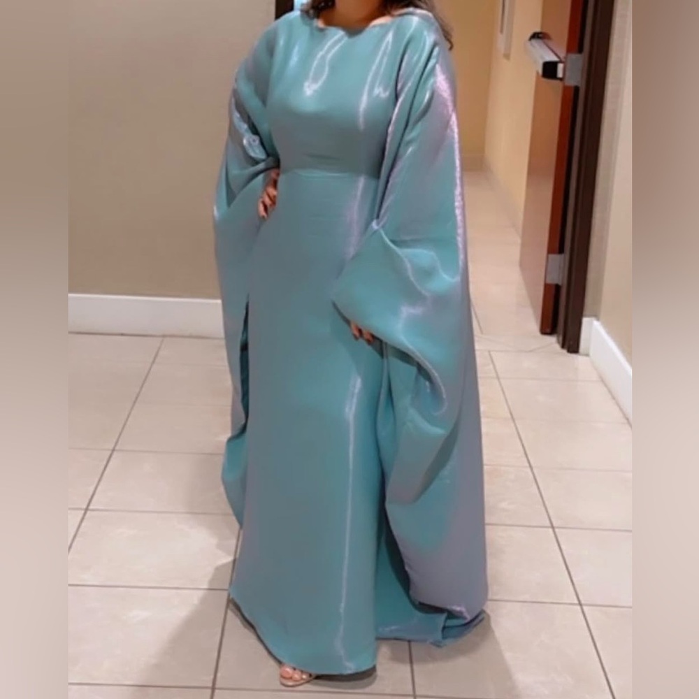 Modest Long Sleeve Arabian Abaya Dress